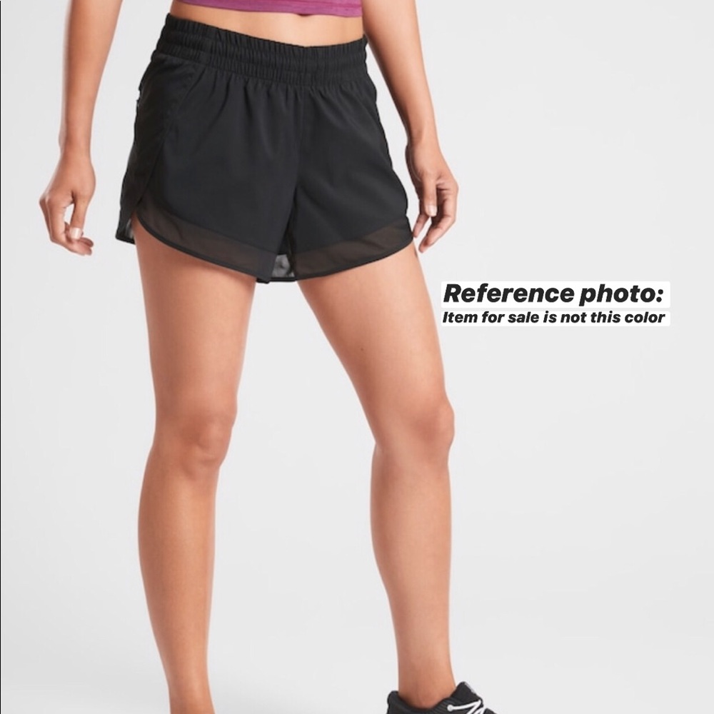 Athleta “mesh racer run short”—size XL